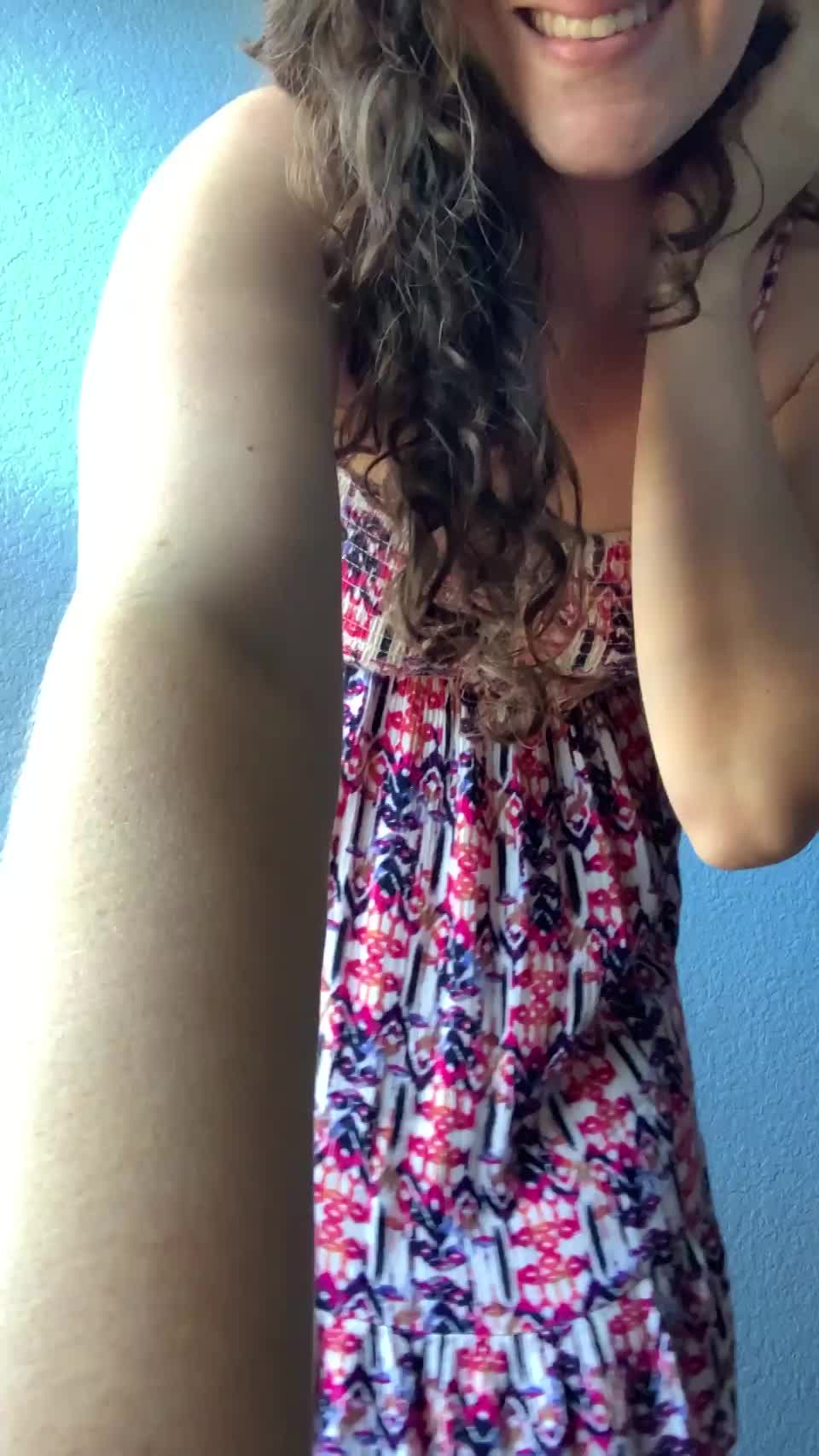 I think sundresses are best with nothing underneath - free porn video