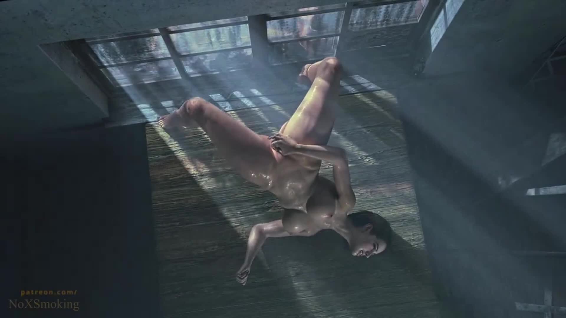 Jill Dildo Masturbating Part 2 (NoXSmoking) [Resident Evil]  - free porn video