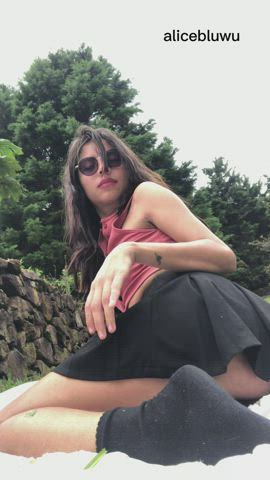 POV you're on a picnic with me - free porn video