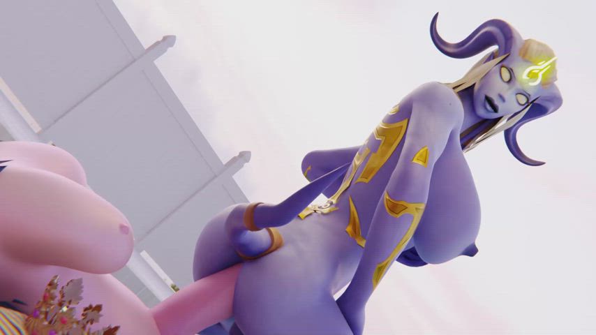 Draenei Pool fuck (FutaVR / Grand Cupido) [World of warcraft] - free porn video