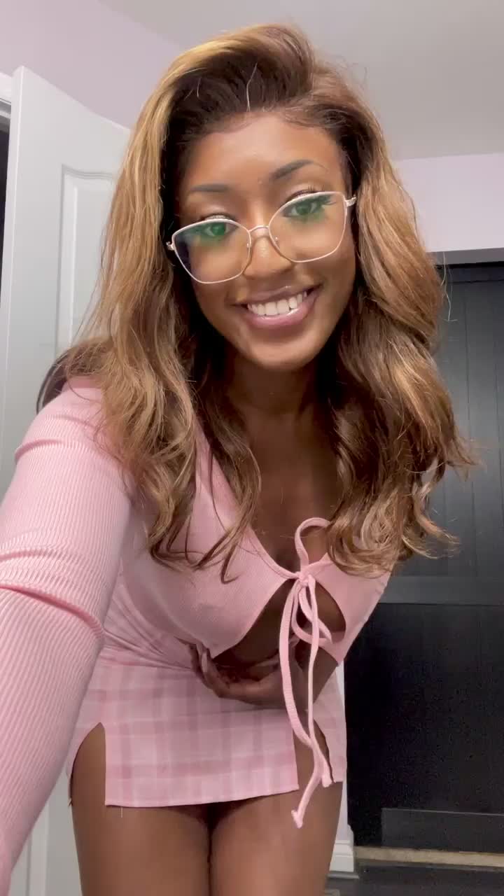 Can I be the first black girl you creampie? - free porn video