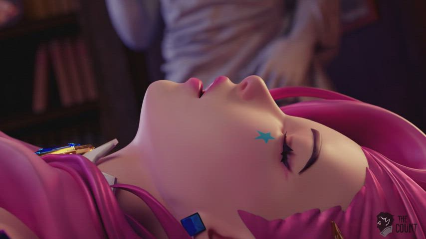 Seraphine gets face-fucked (TheCount) [League of Legends] - free porn video