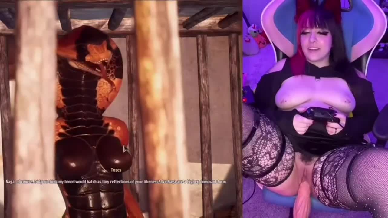 Gaming and fuck machines is the only way to live - free porn video