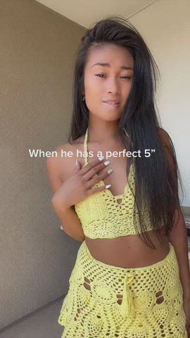 I wish you will play with naughty Asian girl. - free porn video