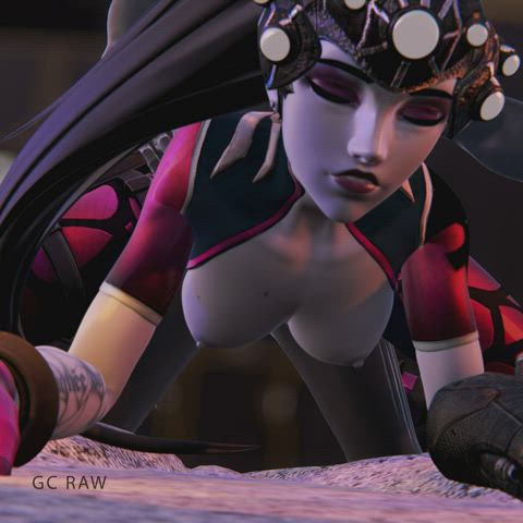Widowmaker Takes BBC [Overwatch] (GCRaw) - free porn video