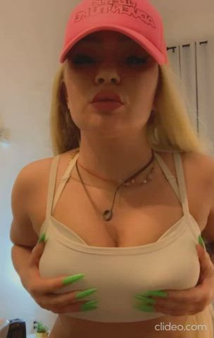 You can touch them if you want - free porn video