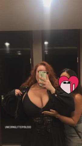 [OC] two goon girls having fun in public - free porn video