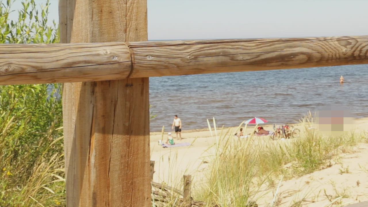 Pussy On The Beach - free porn video