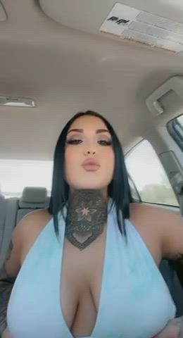 You should be the one making my tits bounce - free porn video