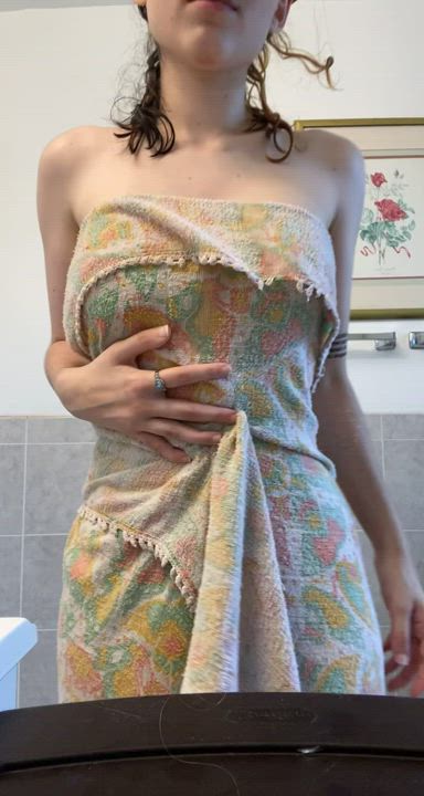 Love cum on my chest, 19y/o👻Hazelfuk - free porn video