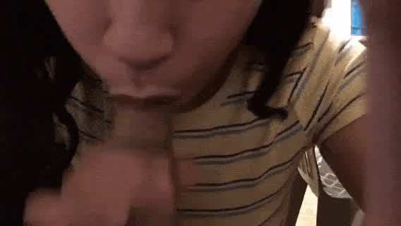 ex mad at her new man swallows cum again - free porn video
