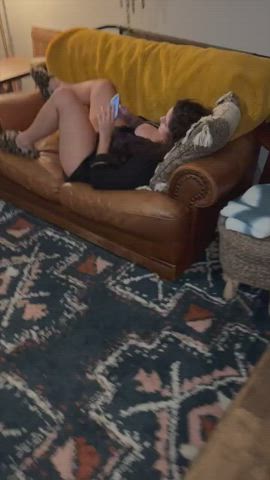 So what if she's busy, sometimes you just need to empty your balls right now - free porn video