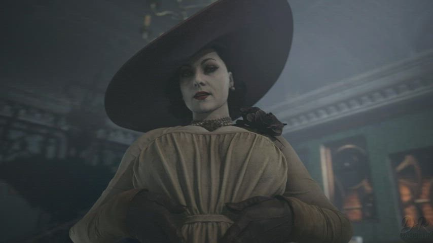 Alcina Dimitrescu - "Temptation" (DrDabblur) [Resident Evil] - free porn video
