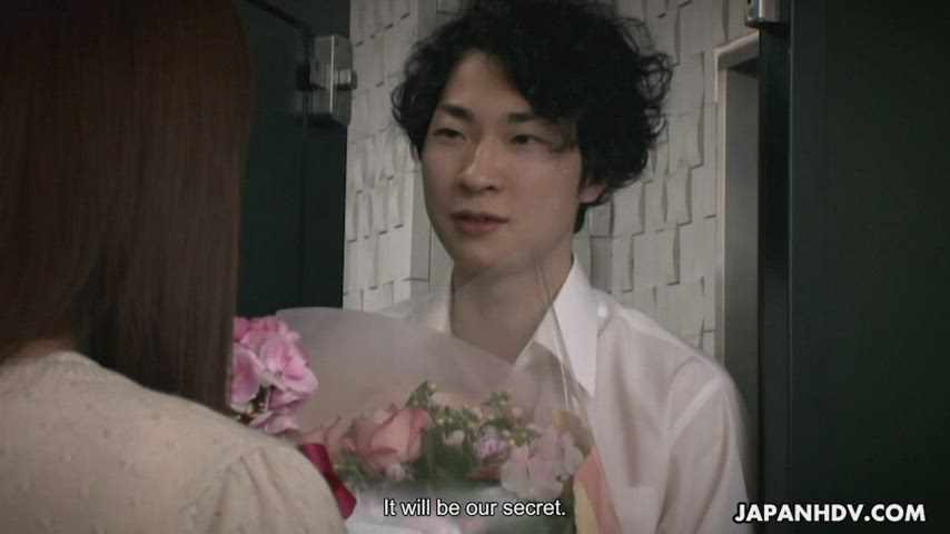 Tsubaki Kato meets a younger man - free porn video