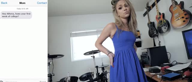 There's plenty of work for Athena to do around the house with her aunt being gone so much!(Part 3 of 3) - free porn video