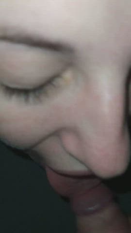 (OC) Good morning! Do you want to cum in my mouth and I swallow in close up? - free porn video
