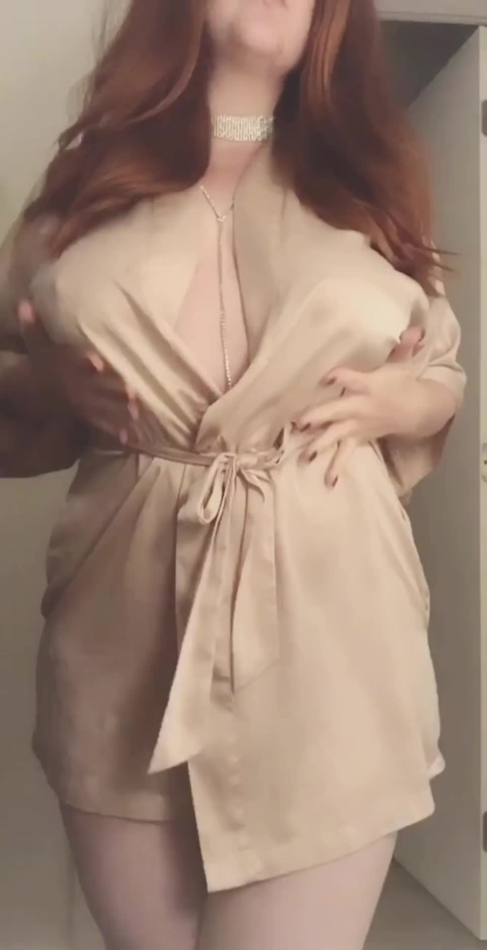 Is a curvy redhead your type? - free porn video