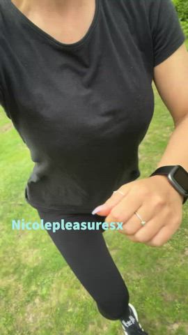 Gets my heart rate pumping whenever I flash in public - free porn video