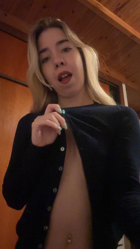 cute blondie. any takers? - free porn video
