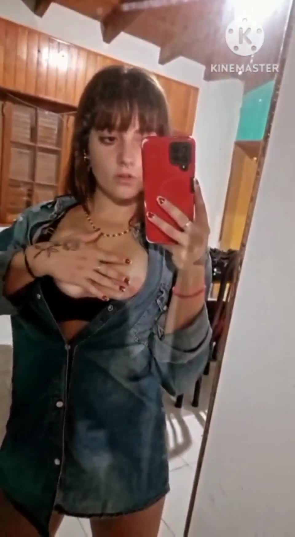 If I was the girl next door will you fantasize my nips? - free porn video