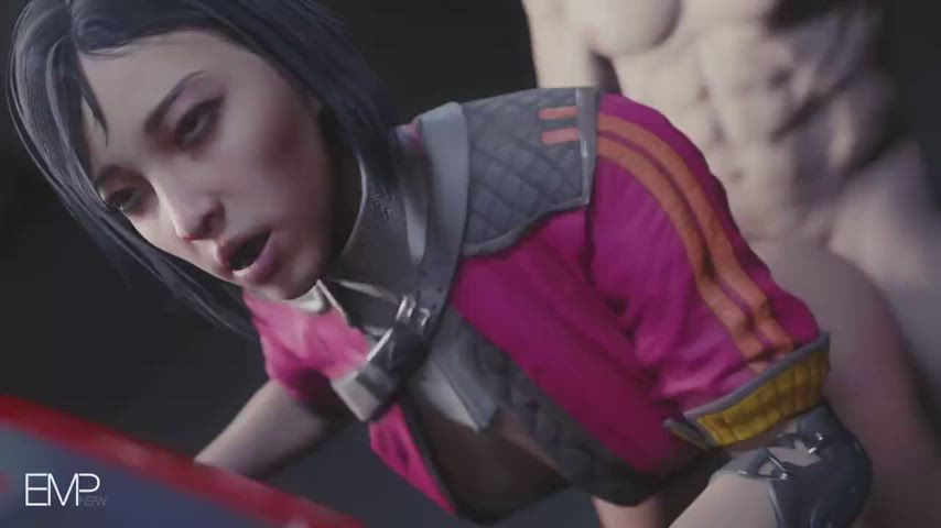 Ronin - mercenary gets her ass clapped (EMP nsfw) [Rogue Company] - free porn video