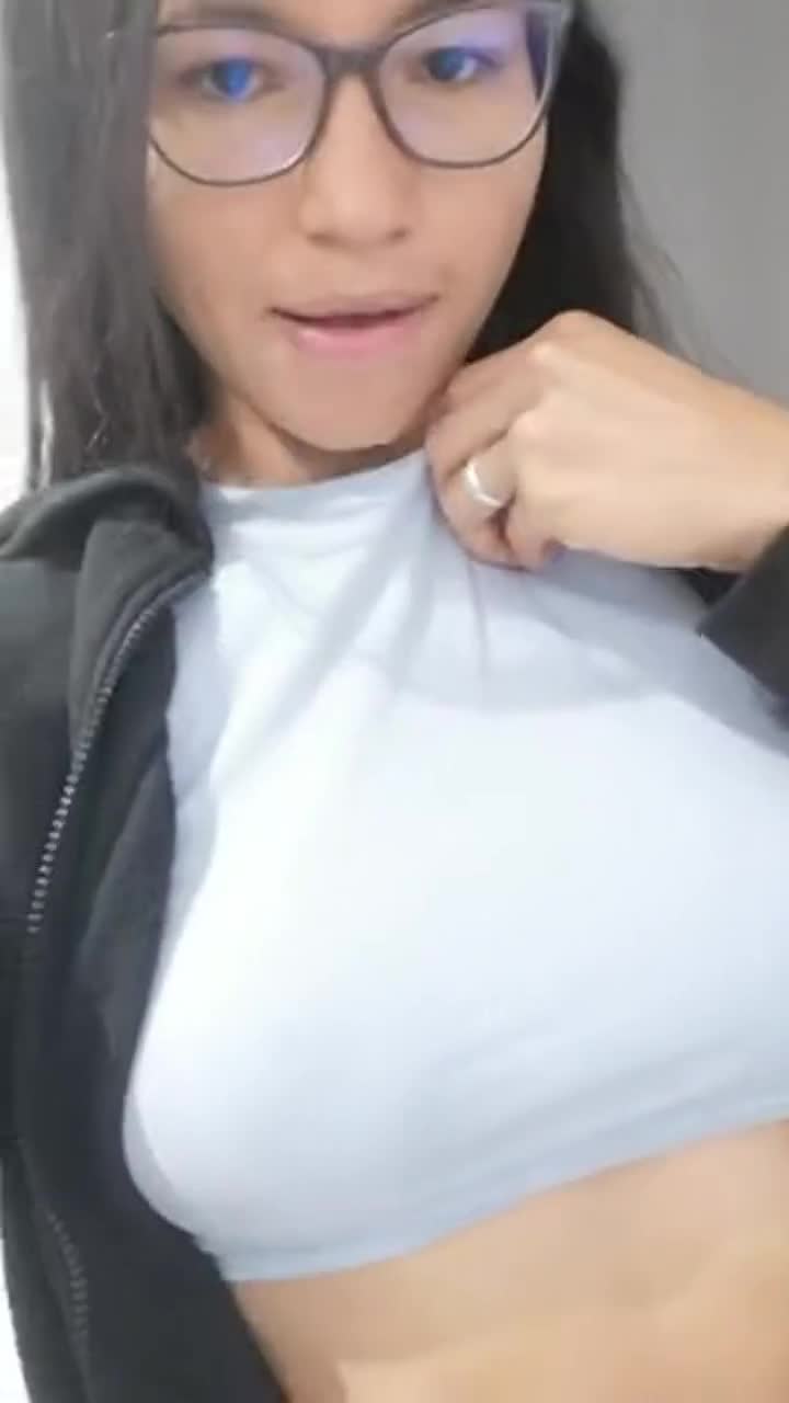 I bet you will cum to my 21yo perfect titties before the end of the video ;) - free porn video