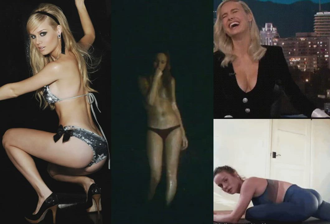 Brie Larson's body, almost 15 years apart - free porn video
