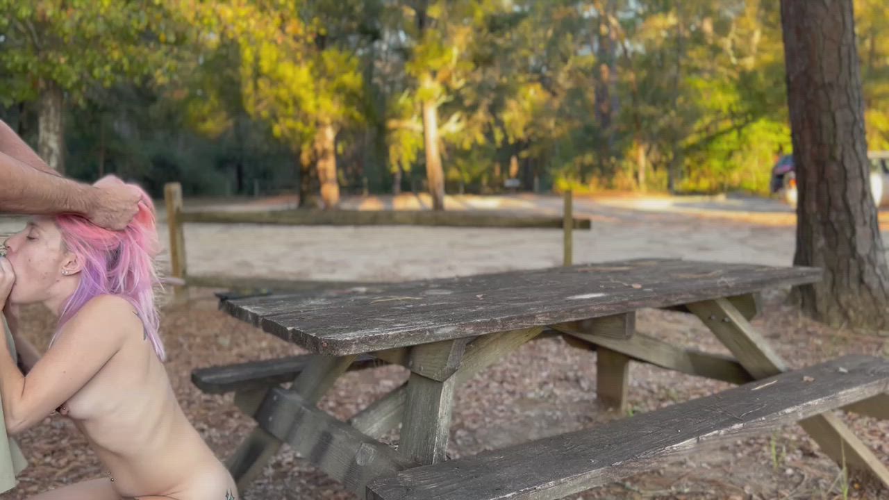 Looked up and there was a couple watching us 🙈😅 - free porn video