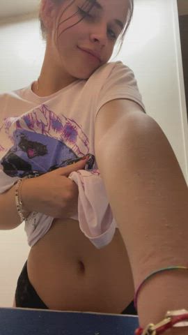 Your 18 year old girl feels naughty in the morning... can you help me - free porn video