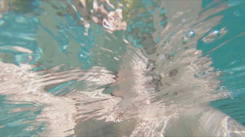 Under water view of my big boobies 😉 xx 58yo (f) (OC) 🇦🇺 - free porn video