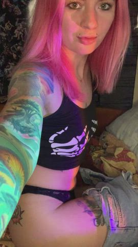 if u ike my petite ass, I'd let you slap it - free porn video