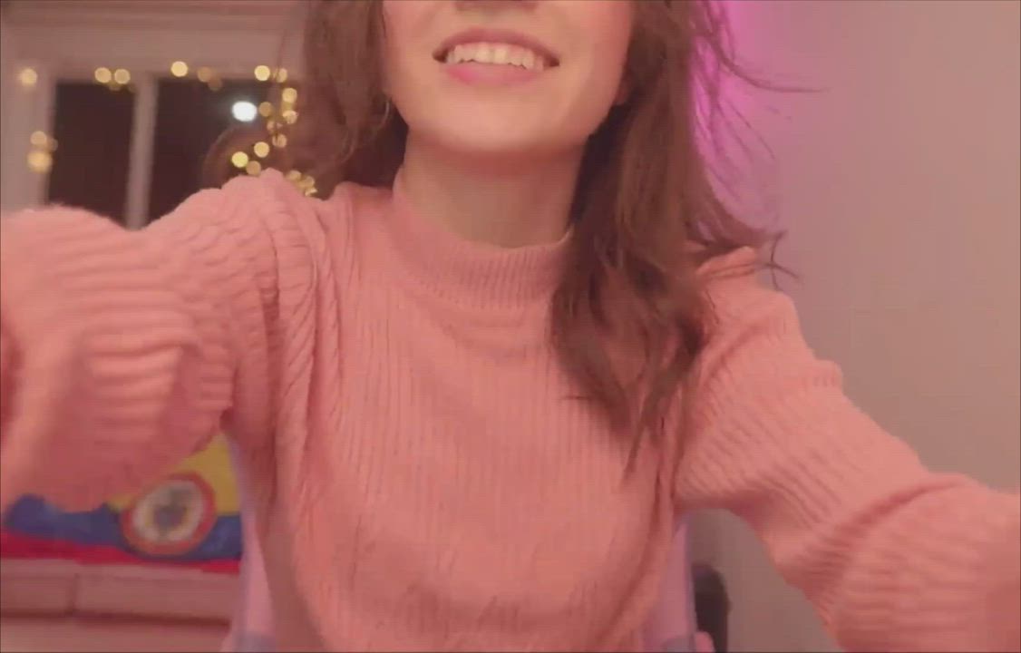 Adorable Cutie Strips Down - free porn video