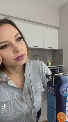 Do you know, where to buy this orange juice? 🍊 - free porn video