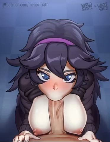 Hex Maniac blowjob (Menoziriath) [Pokémon] - free porn video