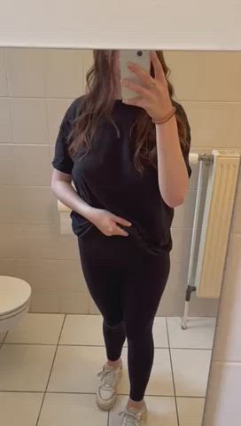 Lets meet in restroom during class 😜❤️ - free porn video