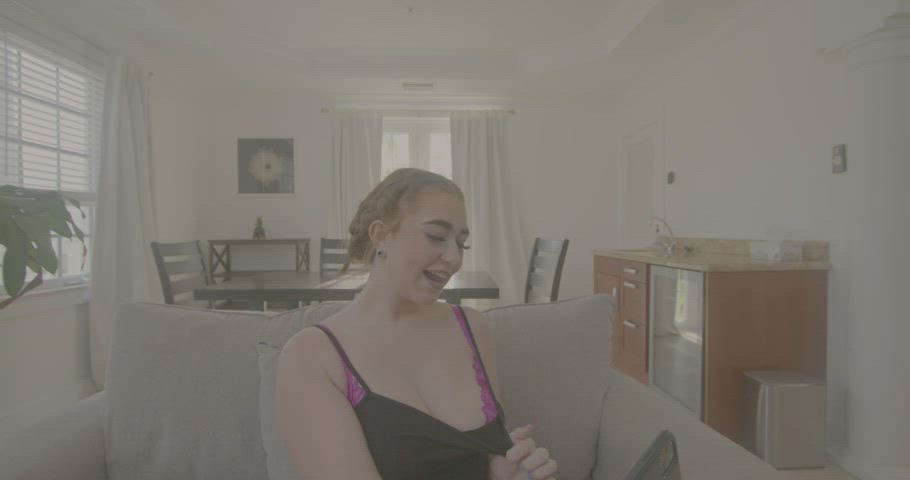 Thick tatted redhead slut Callie Black gets blacked by dark skin big cock guy - free porn video