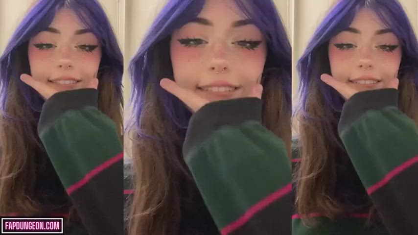 Babe Cumshot Leek Tiktoker - free porn video