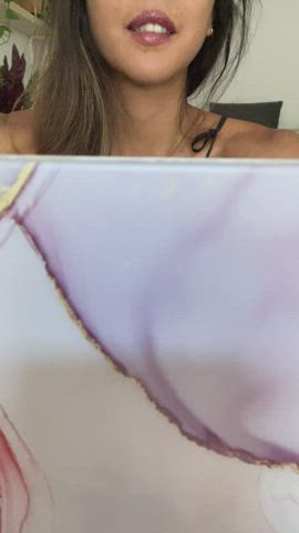 Rather have my tight pussy bred right now instead of doing this video call 😅 🥵 - free porn video