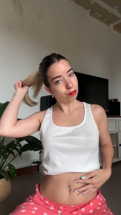 I want to show you what type of hot stuff I do when I'm super horny - free porn video