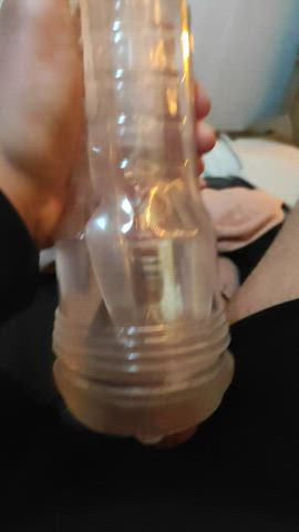 (t)his dick is wasted on plastic pussy 💀💦✨ - free porn video