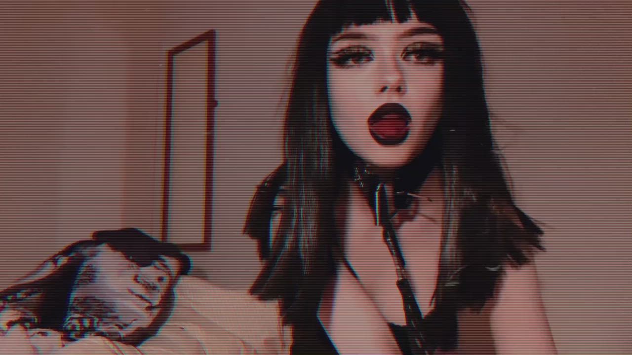 Cum on my tongue and call me a slut? - free porn video