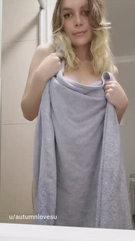 Come stretch out my little body in the shower - free porn video
