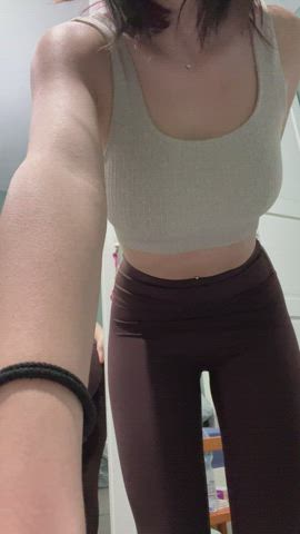 From this view you can see everything of my 18 yo nude body - free porn video