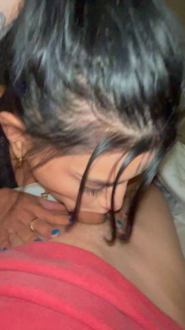 My bud pulled his cock out during our gooning session, and i knew exactly what to do 🍭🍭 - free porn video