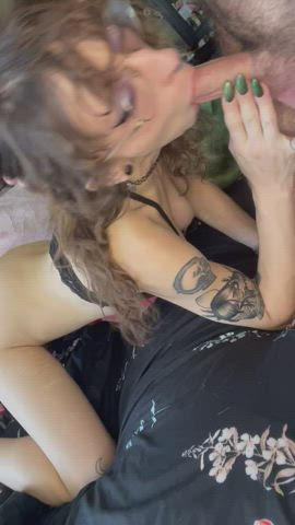 I bet you want to feel my tongue rings too ;p - free porn video