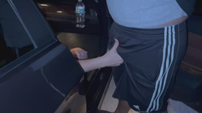 Wife Sucks Stranger Dick Outside the Car - free porn video