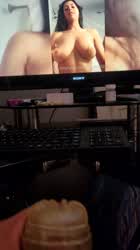 Ashley Big Nipples Big Tits Busty Fleshlight Porn GIF by muscleman84 - free porn video