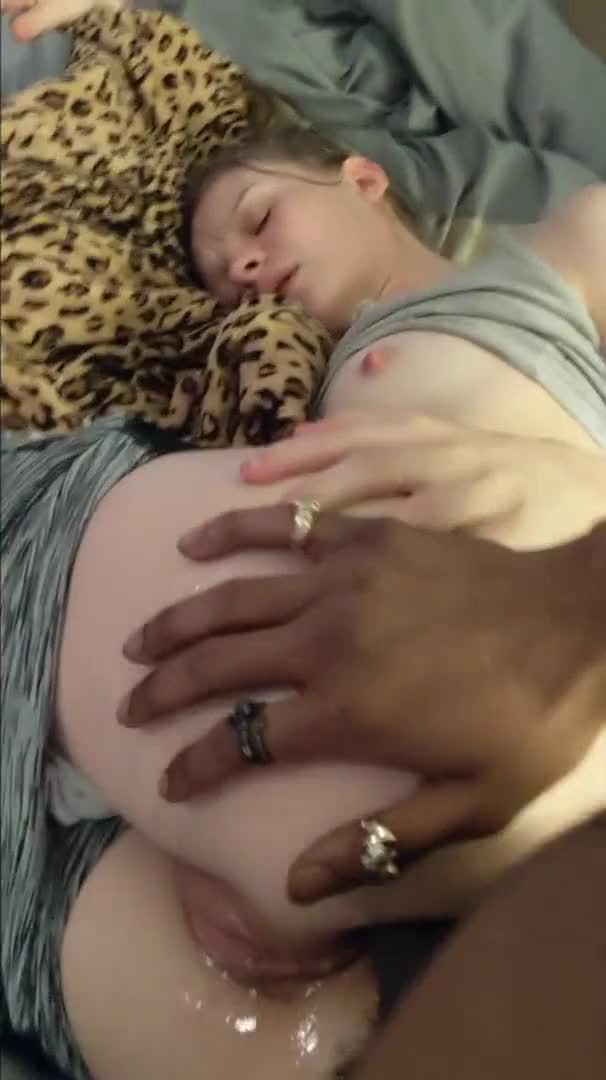 She loves black dick in her white ass - free porn video