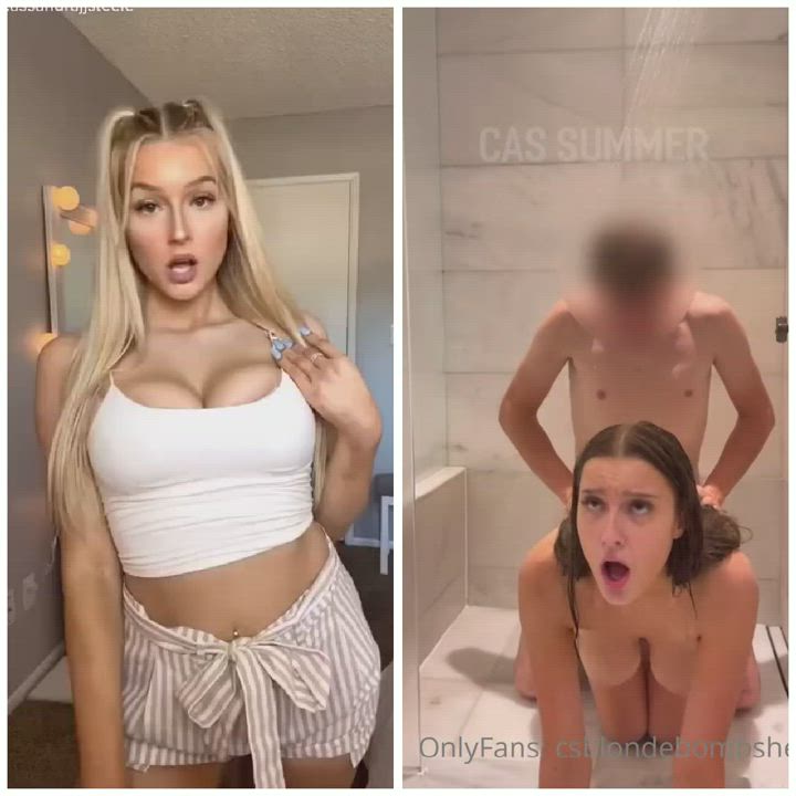 Blonde Gone Wild - free porn video
