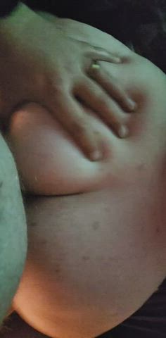 Wife wanted to keep playing her Christmas Present and I wanted some pussy... - free porn video